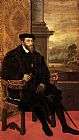 Titian Canvas Paintings - Emperor Charles